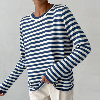 Chemise rayée à manches longues de Nachsommer