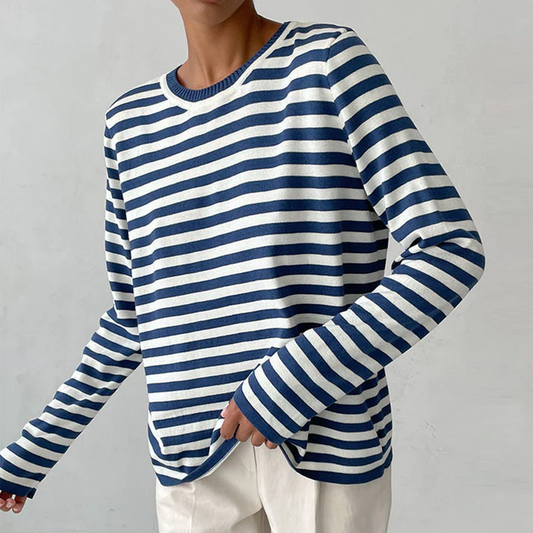 Chemise rayée à manches longues de Nachsommer