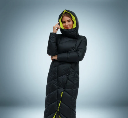 Parka exclusive avec fermeture à bouton