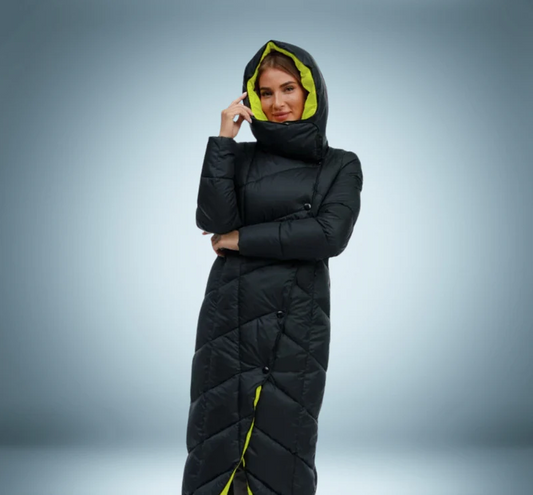 Parka exclusive avec fermeture à bouton