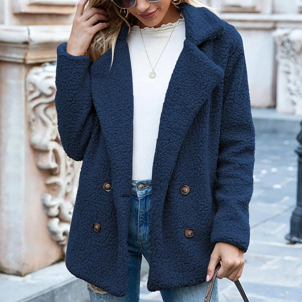 Short Teddy Jacket | Duveteux et tendance