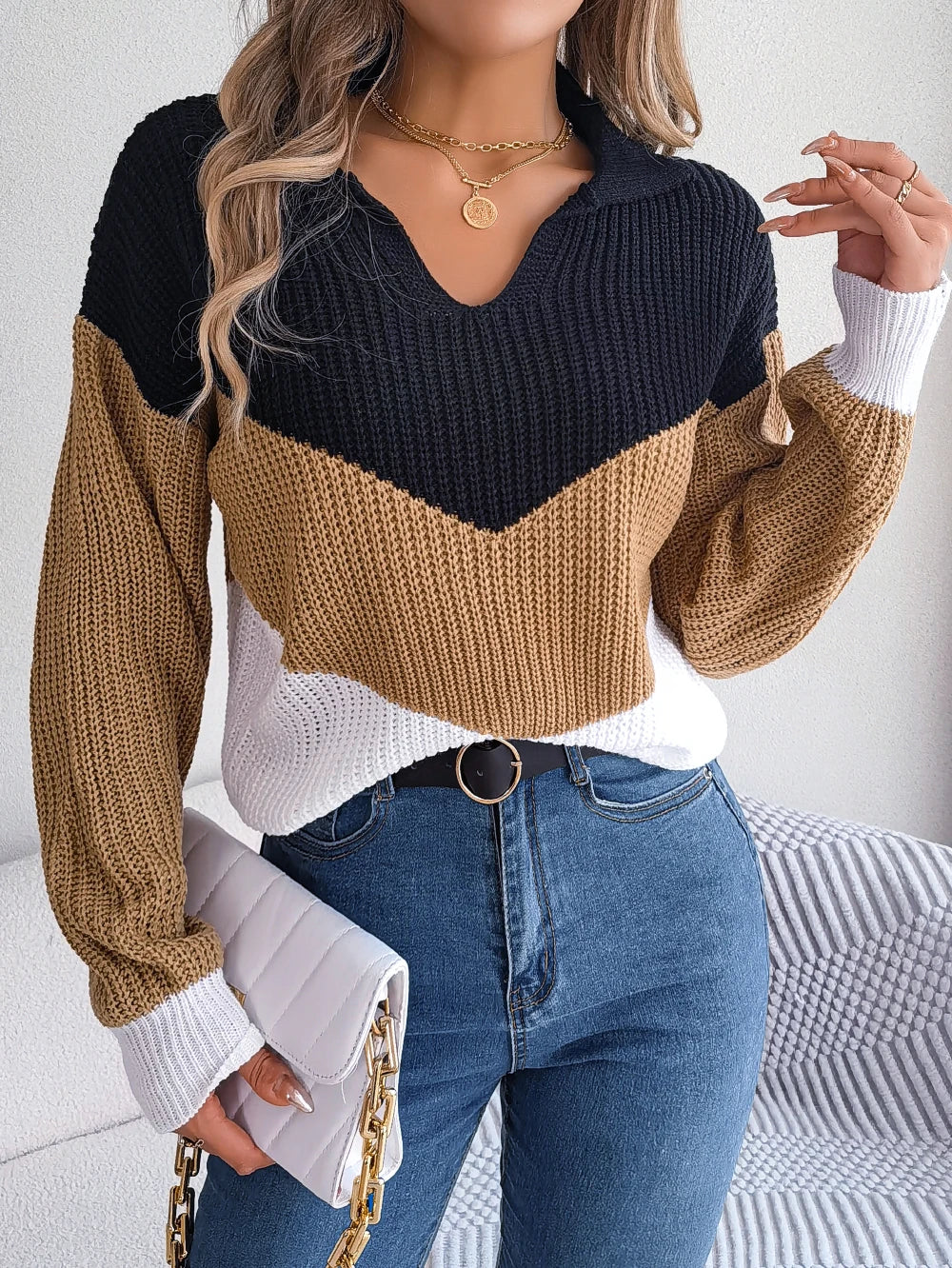 Xynthera™ | Patchwork-Pullover