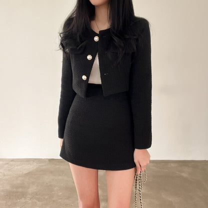 Ellaine - Ensemble Jupe et Blazer Stylé pour Femmes