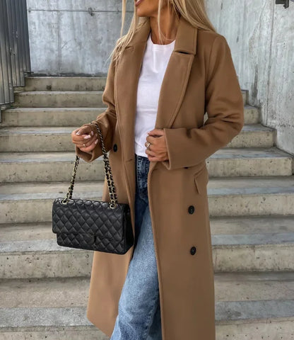Sydney - élégant manteau d'hiver matelassé avec ceinture