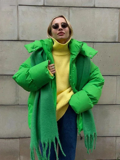 Julianne | manteau d'hiver épais et matelassé