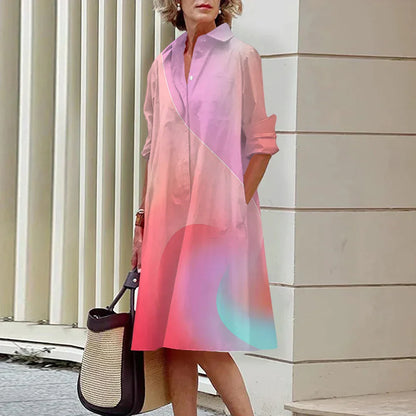 Joséphine - Robes midi à manches longues
