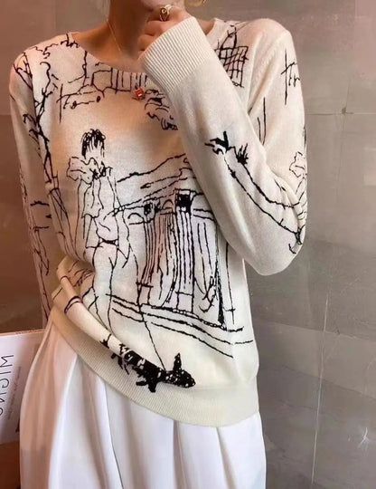 Lucie - veste tricotée innovante en laine microperméable
