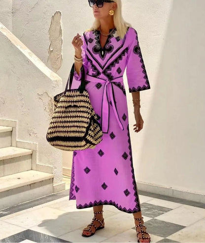 Ariah - Robe en lin vintage