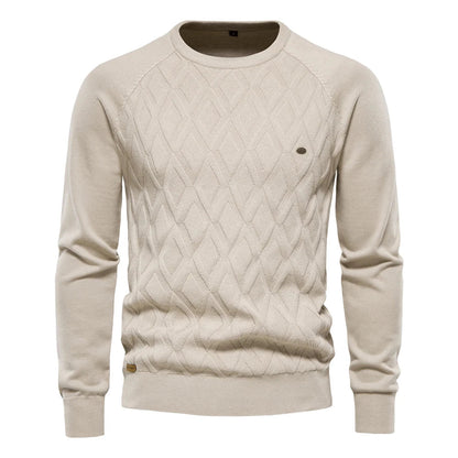 Xylen™ | Pull Élégant à Motif Carreaux