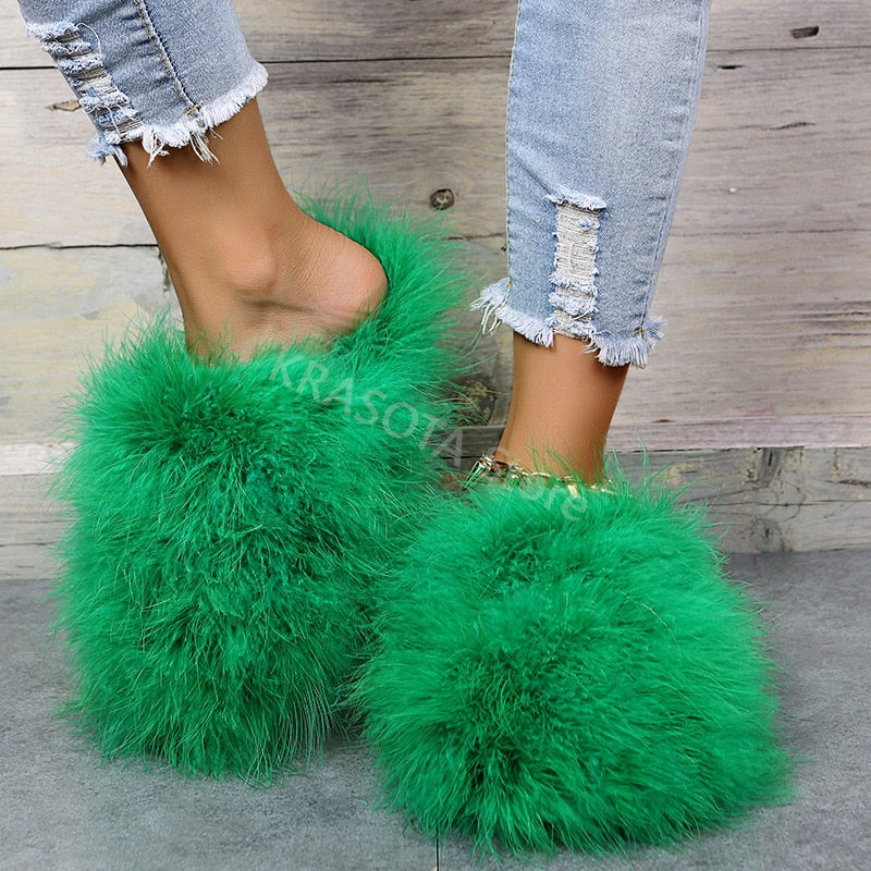 Chaussures pour femmes Pantoufles plates