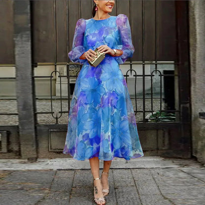 Lucy - Robe à motifs floraux