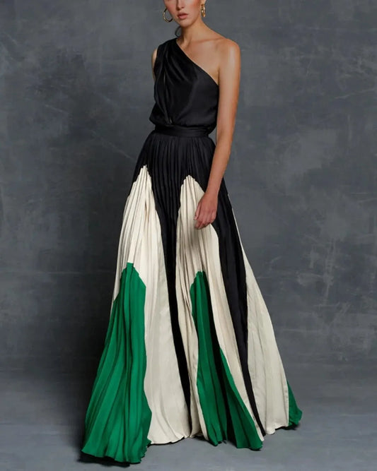 Delaide - Robes maxi à une épaule