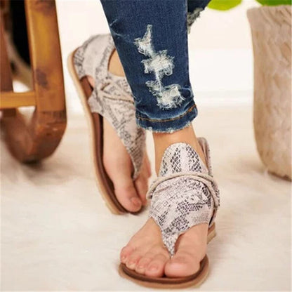 Luna | Sandales en léopard - Tendance et soutien