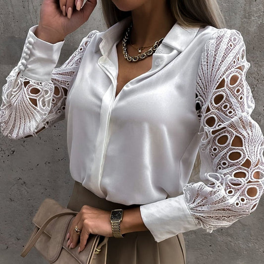 Blouse Lilou | Blouse soyeuse pour femme