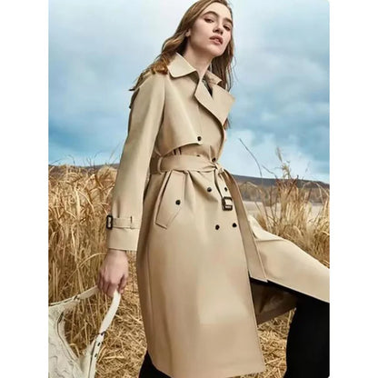 Serenity - trench-coat décontracté avec ceinture