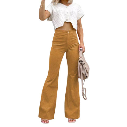Pantalon évasé tendance pour femmes