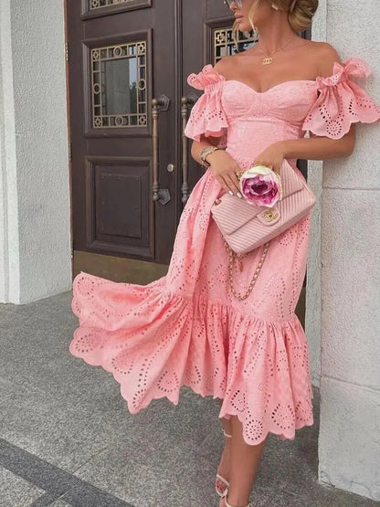 Amelia - Robes de princesse à épaules découvertes