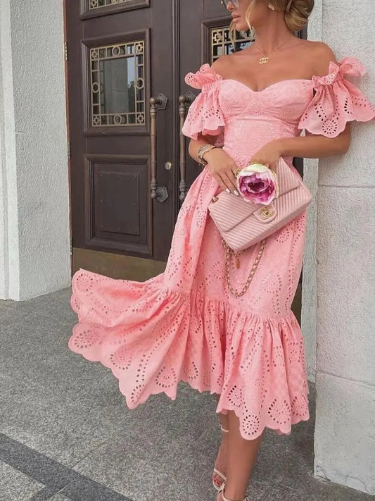 Amelia - Robes de princesse à épaules découvertes
