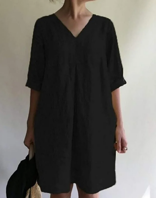 Shanique - Robe en coton Lino