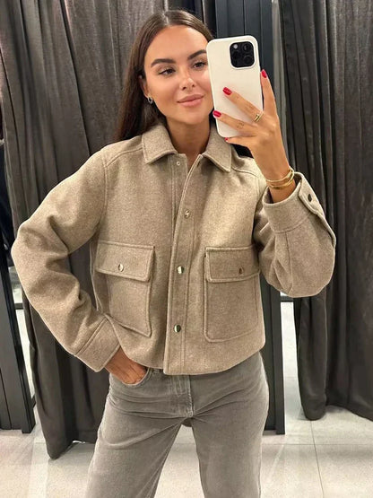 Pearl | Veste d'été à col rabattu