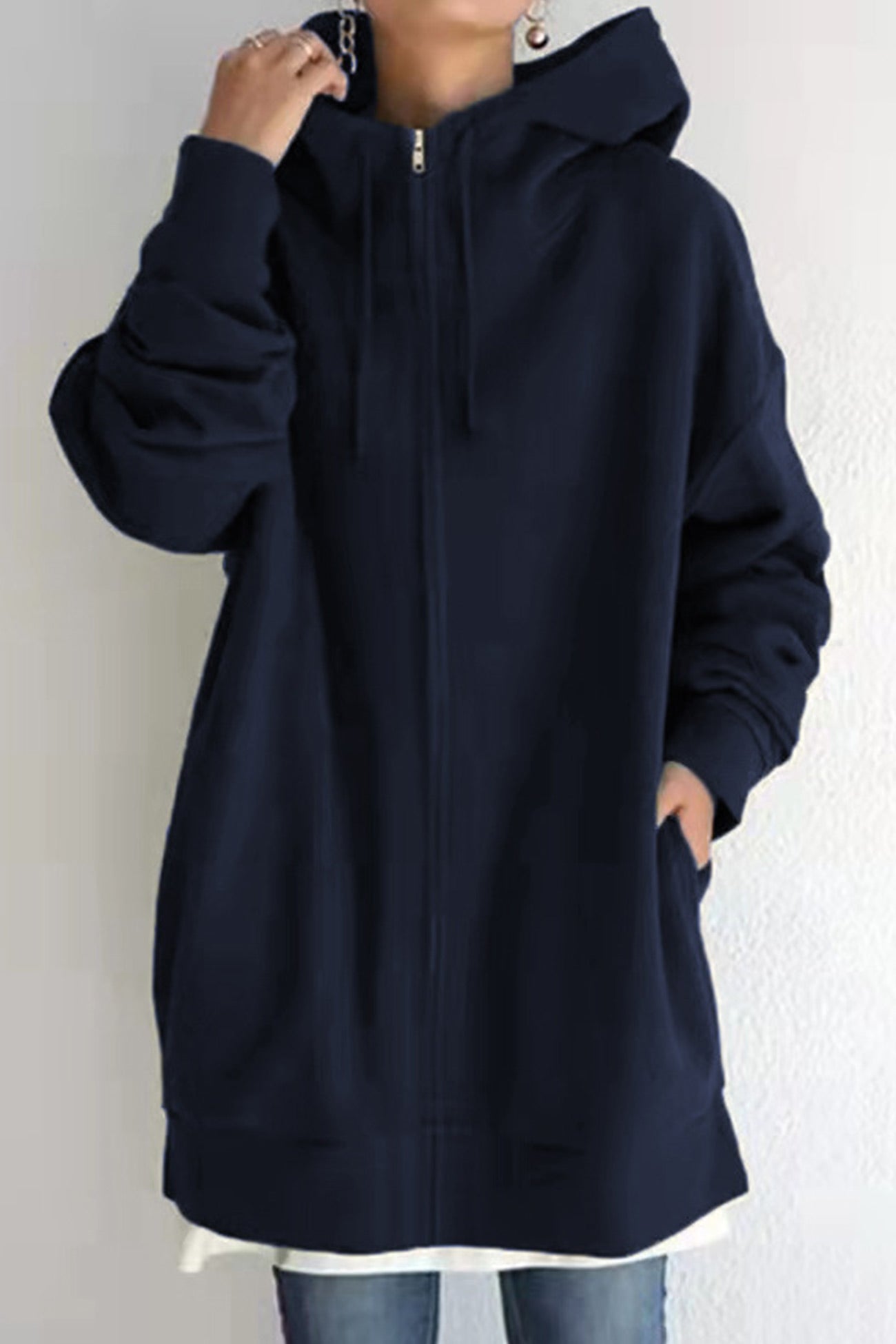 Eleni® Sweat à capuche ajusté et élégant