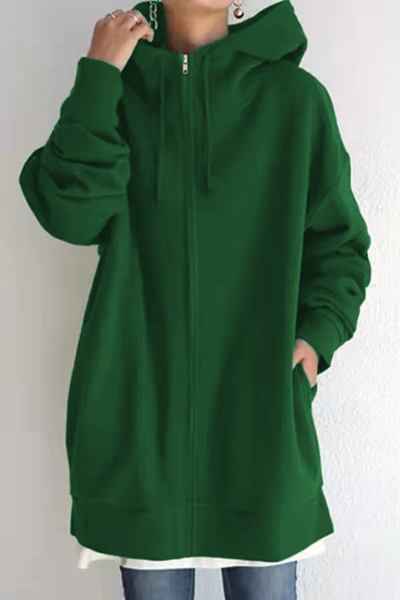 Eleni® Sweat à capuche ajusté et élégant