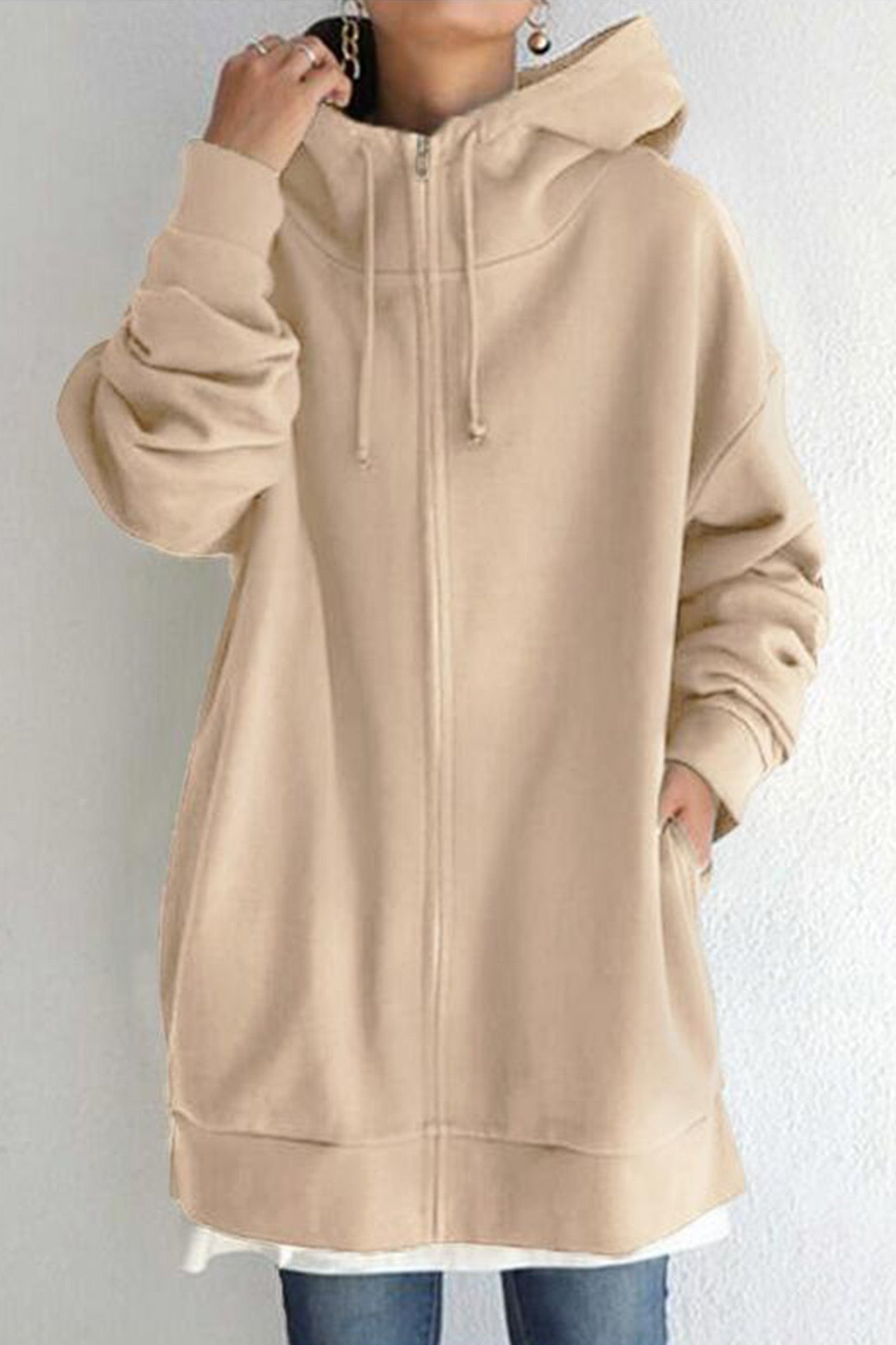 Eleni® Sweat à capuche ajusté et élégant