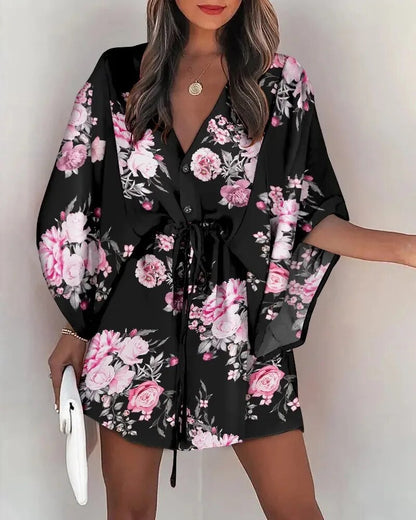 Avery - Robe de plage à fleurs