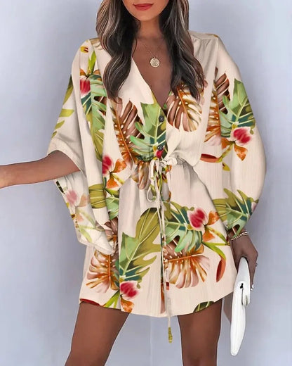Avery - Robe de plage à fleurs