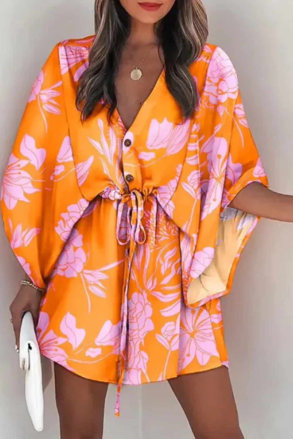 Avery - Robe de plage à fleurs