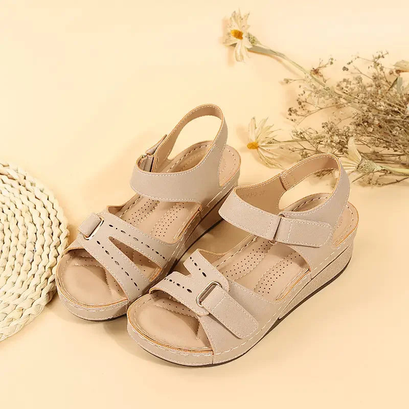 Summer Sandale d ete elegante avec talon