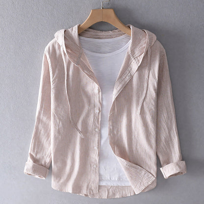 Chemise en lin respirante pour femmes