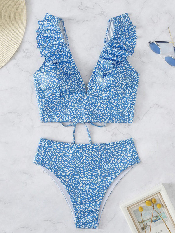 Bikini à la taille et à l'air libre