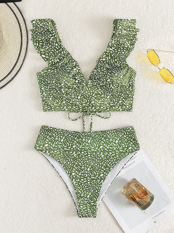 Bikini à la taille et à l'air libre