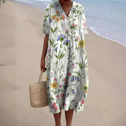 Sylvie | Robe d'été colorée