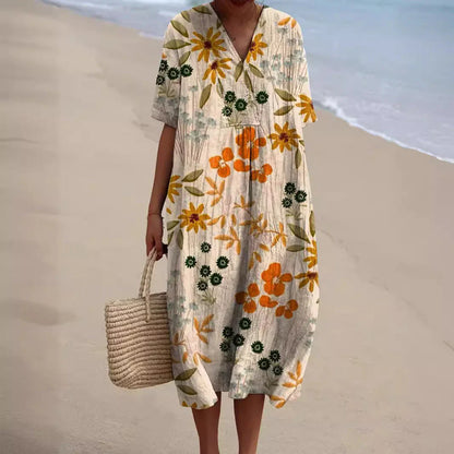 Sylvie | Robe d'été colorée