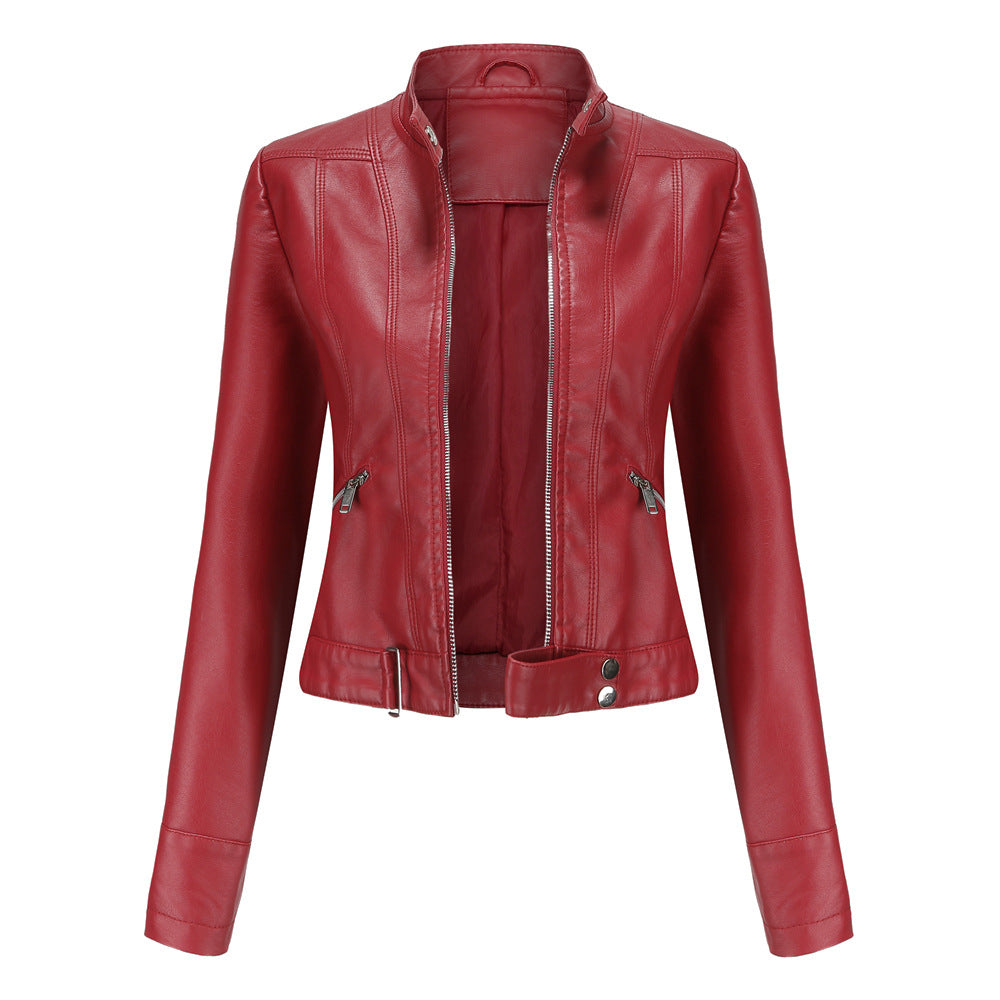 Veste en cuir stylée pour femmes - Grizel