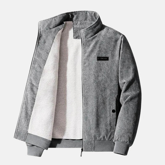 Veste rétro en velours côtelé pour hommes | Décontracté & polyvalent