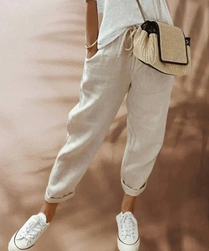 pantalon à cordon pour femmes