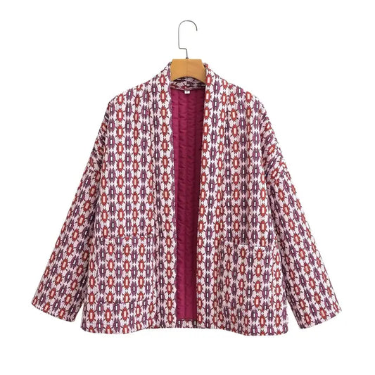 Veste de manteau ethnique élégante pour femme