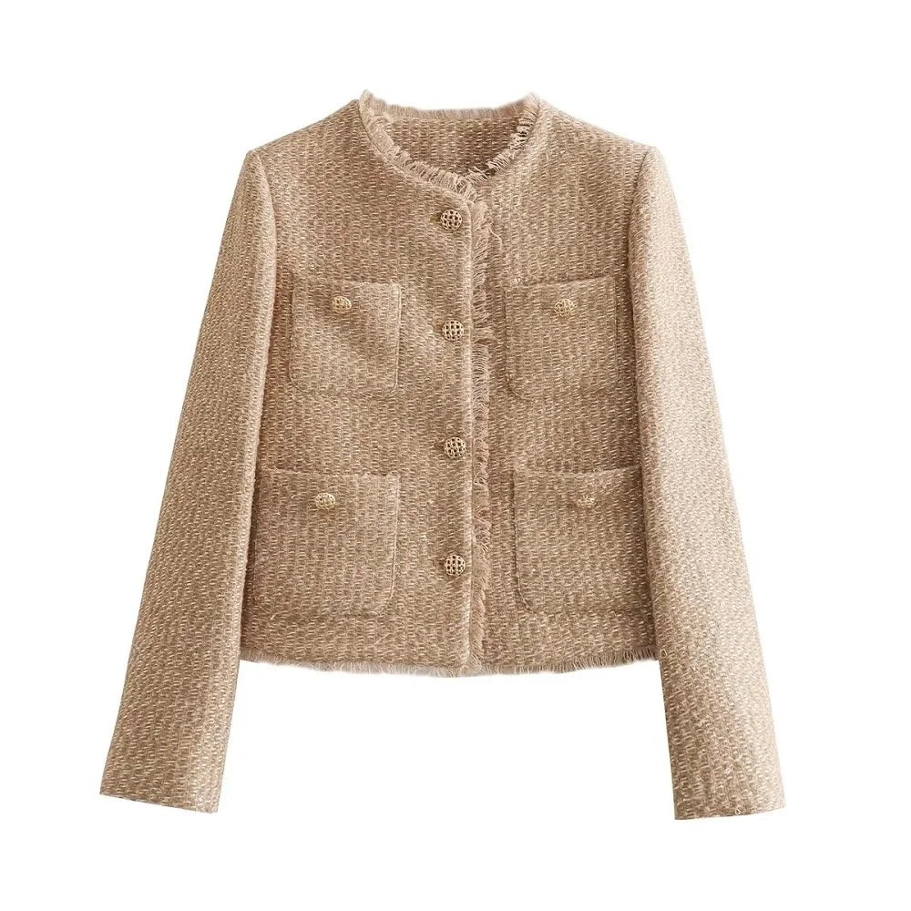 Hope - Élégante veste courte à poches