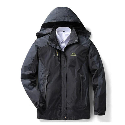 Veste imperméable chaude 3 en 1 avec capuche pour femmes | Idéal pour l'automne/hiver