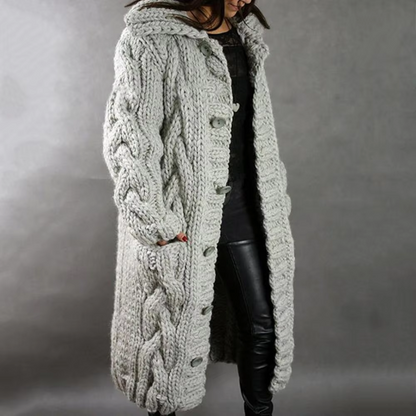 Teodora | Manteau chaud avec capuche