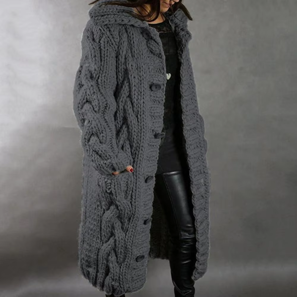 Teodora | Manteau chaud avec capuche