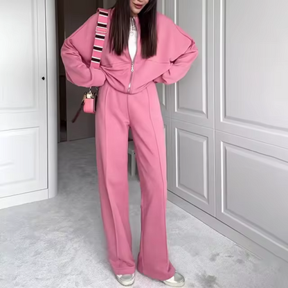 Tiana - Ensemble veste et pantalon décontractés
