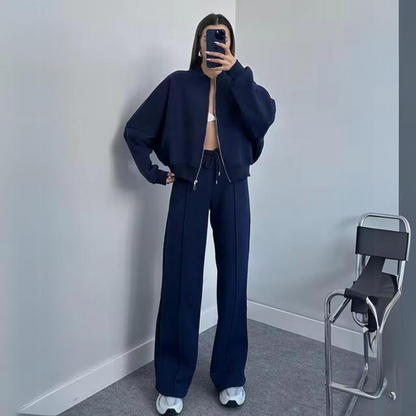 Tiana - Ensemble veste et pantalon décontractés