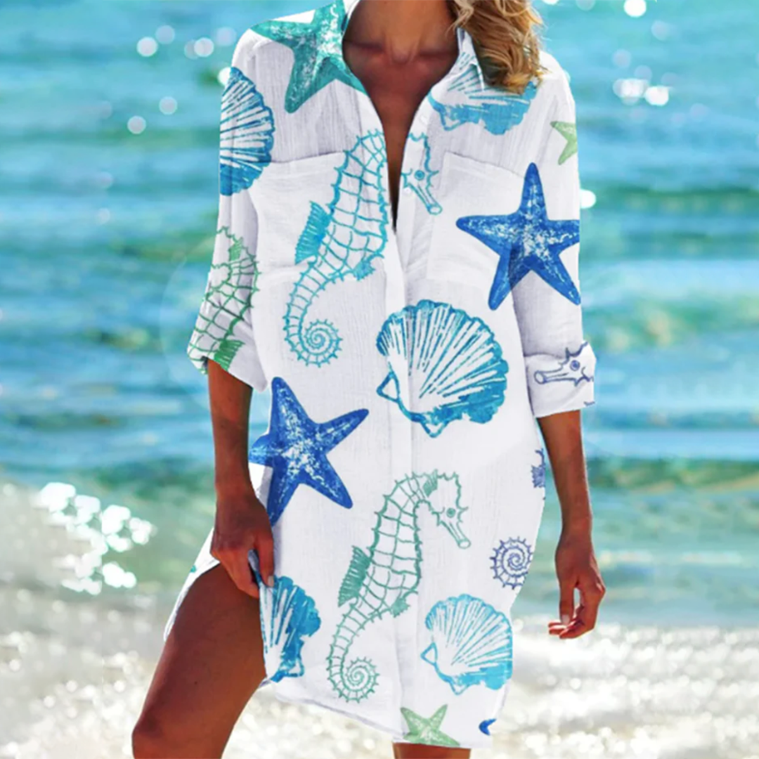 Robe d'été colorée au charme bohème