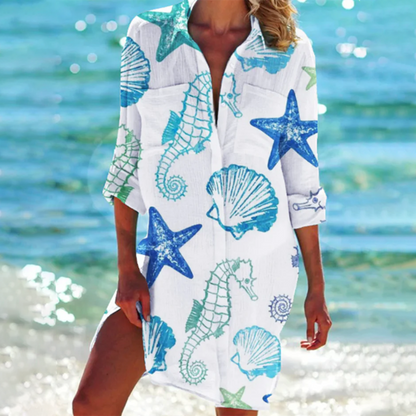 Robe d'été colorée au charme bohème