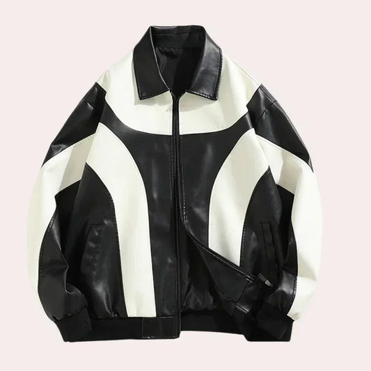 Veste zippée moderne pour hommes