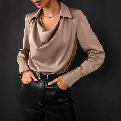 Milana - Blouse en soie élégante pour femme
